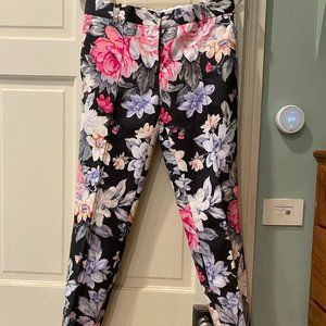 (Old) Céline Floral Pants by Phoebe Philo (Resort 12) Size FR 36